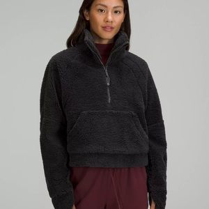 Lululemon scuba 1/2 zip Sherpa NWOT